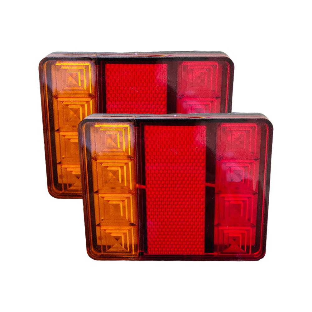 Car Tru LED Rear 12V Rear Lamps Waterproof Warning Parts for Trailer Cara GXJ T5N2